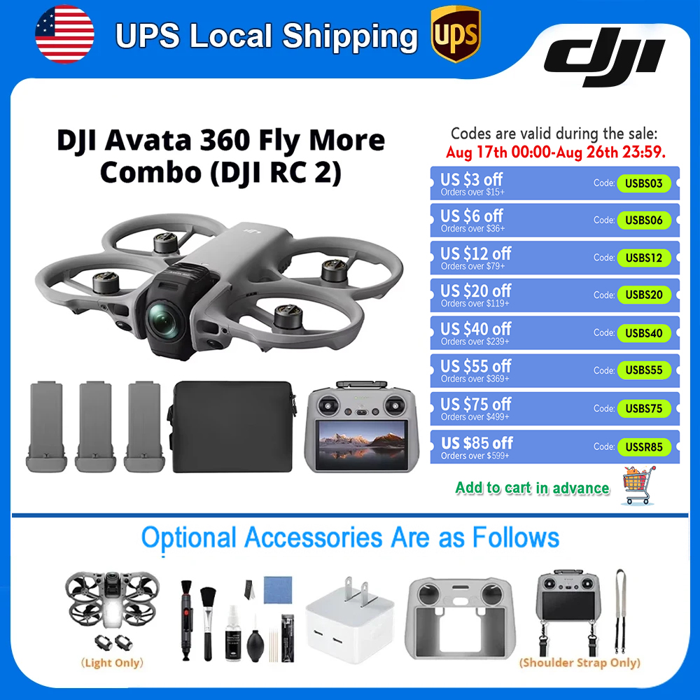 DJI Avata 360 Fly More Combo 4 - Drone Camera Vlog avis et prix