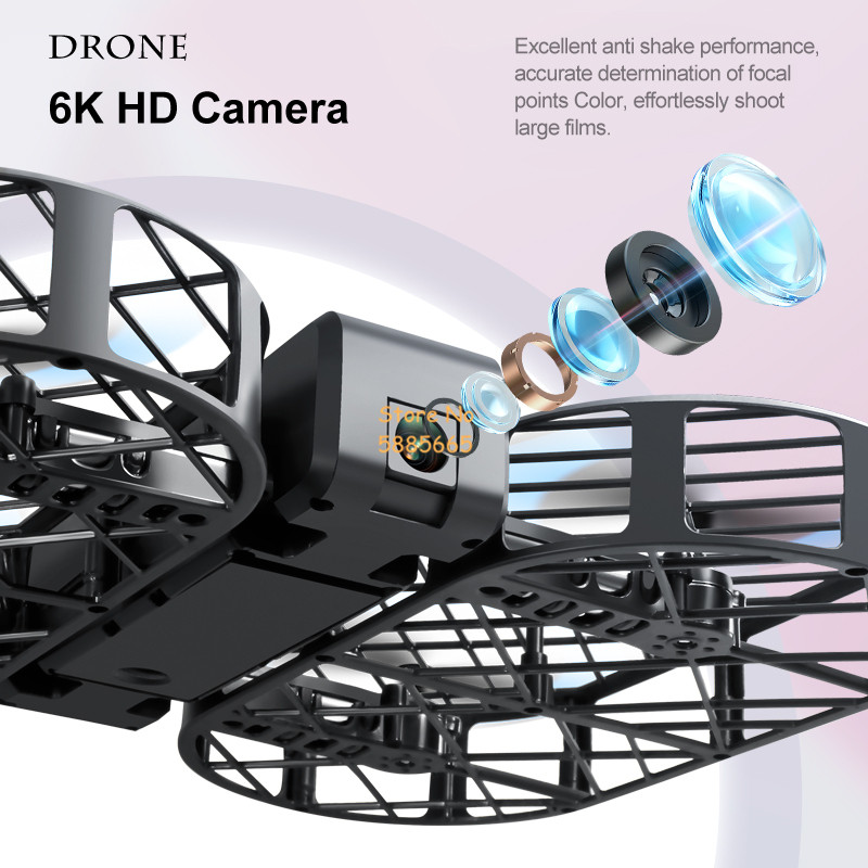 Caméra HD 8K 360 °   Protectio - Drone Camera 4K avis et prix