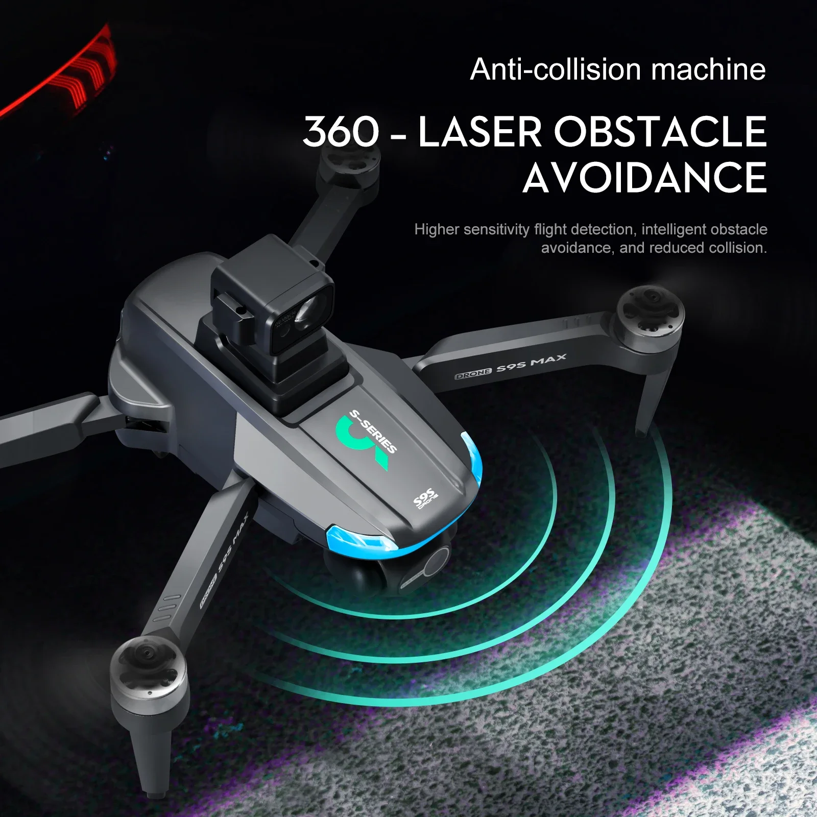 Nouveau S9S MAX MINI Drone 4K  - Drone Camera Wide Angle avis et prix