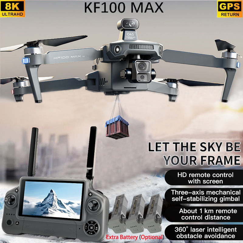 KF100 MAX GPS Drone 4K caméra  - Drone Camera With Gimbal avis et prix