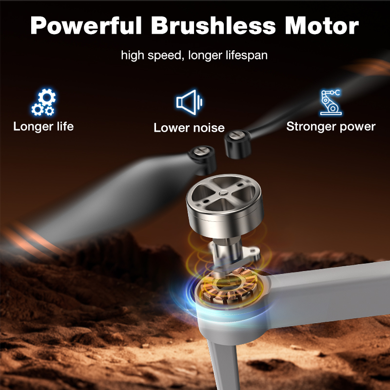 NOUVEAU Drone L017 Pro Brushle - Drone Camera Wide Angle avis et prix